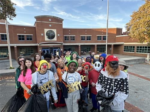 Group photo of Kids in the Community